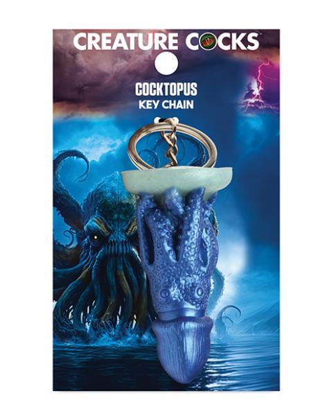 Creature Cocks Cocktopus Silicone Key Chain - Multi Color Sex Toy Product
