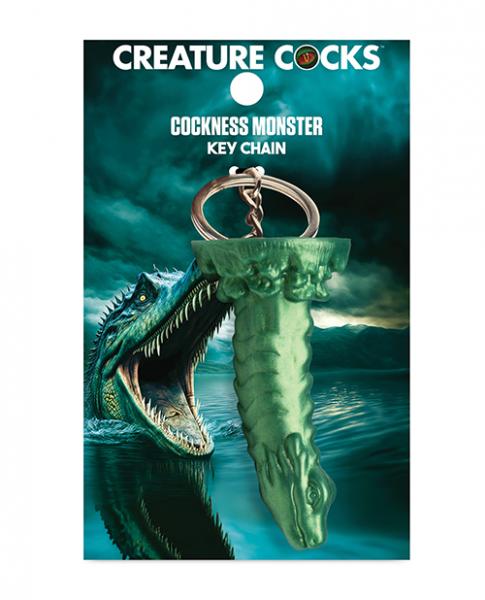 Creature Cocks Cockness Monster Silicone Key Chain - Multi Color Sex Toy Product