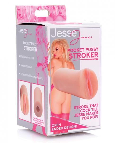 Jesse Jane Pocket Pussy Stroker Beige Sex Toy Product