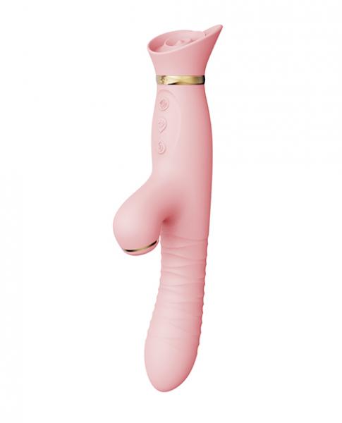 Zalo Rose Thruster - Strawberry Pink Sex Toy Product