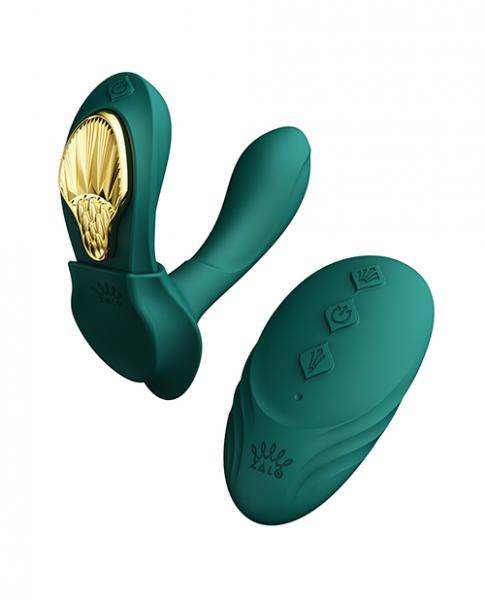 Zalo Aya Wearable Vibrator W/remote - Turquoise Green Sex Toy Product