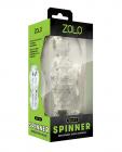 Zolo Gripz Spinner Stroker - Clear Sex Toy Product