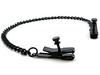 Nipple Clamps Alligator W/Chain Black