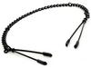 Nipple Clamps Tweezer W/Chain Black