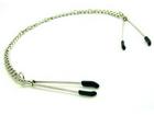 Nipple Clamps Tweezer W/Chain Chrome