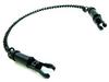 Nipple Clamps Barrel W/Chain Black