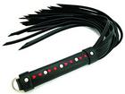 Whip Leather Strap 20 in. W/Red Heart Inlay