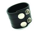 Ball Stretcher Leather 1.5 in Black