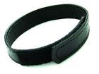 Cock Ring Leather Velcro Black
