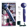Infrared rechargeable massager 2 speed, 3 soft touch attachmt