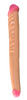 18 inch beige AC/DC Double Dildo
