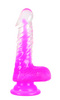 Crystal cote dong 4.5in fuchsia