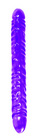 Reflective gel veined double dong 18in lavender