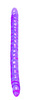 Translucence Slim Jim Duo Double Dong 17.5 Inch - Purple Sex Toy Product Image 1