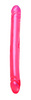 Translucence 18 inch smooth double dildo