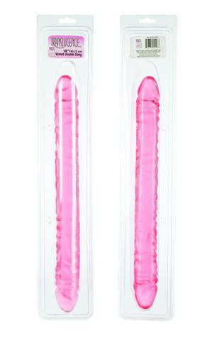 Translucence - Veined Double Dong 17.5"  Sex Toy Product