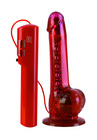 Intense Vibro Stroker - Red