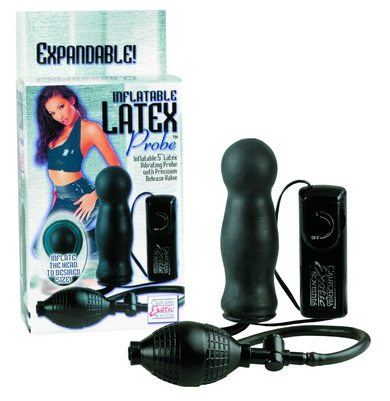 Inflatable latex probe