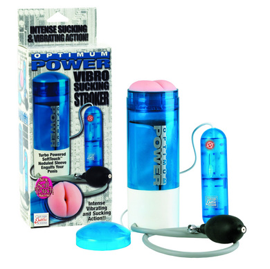 Optimum vibro sucking stroker