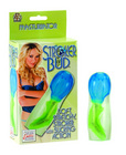 Stroker bud masturbator w/sucking action - blue