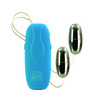 Interactive double twin rubber cote bullets - silver