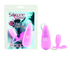 Silicone Slims Self Satisfier Vibrator - Pink