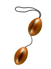 Weighted Orgasm Balls - Footballs