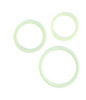 Rubber ring 3 pack (sm,md,lg) - white