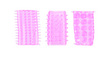 Senso rings 3 pack - pink