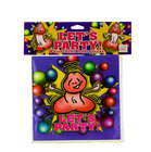 Let's party! 8 happy penis party napkins