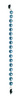 Cleopatra nipple pearls metallic