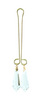 Cleopatra clit clip - crystal diamonds