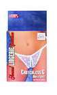 Crotchless G White Lace