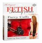 Fetish Fantasy Series Furry Love Cuffs - Red