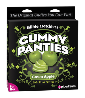 Edible crotchless gummy panty apple Sex Toy Product