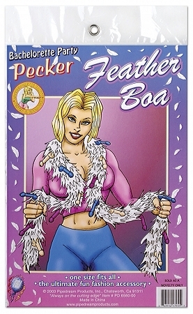 Pecker Feather Boa Asst.