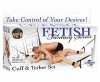 Fetish fantasy cuff and tether set