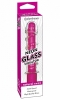 Neon Glass Vibrator Pink