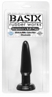 Basix 3.5in Beginner Butt Plug Black