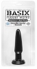 Basix 3.5in Beginner Butt Plug Black
