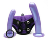 Tantus bend over intermediate ppa w/harness - purple