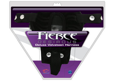 Fierce Desirous Deluxe Velveteen Harness