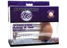 CyberSkin Ice Action-View Pussy and Ass Stroker