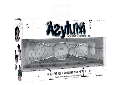 Asylum Patient Mouth Restraint W Metal Bit