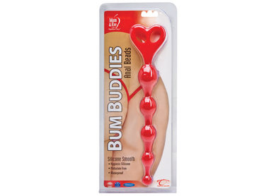 Bum Buddies Silicone Smooth Anal Beads