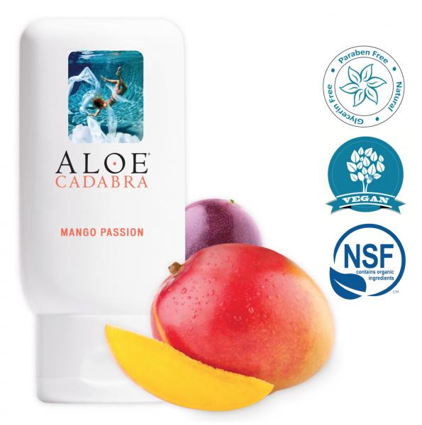 Aloe Cadabra Organic Lube Mango Passion 2.5 Oz Sex Toy Product