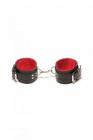 X-Play Red Fur Lined Ankle Cuffs