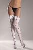 Heart Pattern Thigh Highs