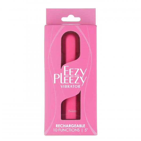 Powerbullet Eezy Pleezy 5 In Vibe Rechargeable Pink Sex Toy Product