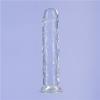 Addiction Crystal 8 Vertical Dong Clear Tpe W/ Bullet " Sex Toy Product Image 4